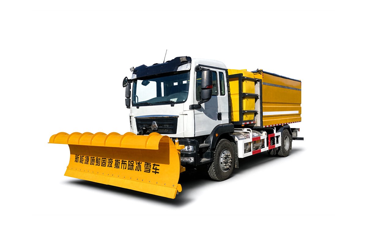 New Energy LNG Solid-Liquid Snow Removal Truck