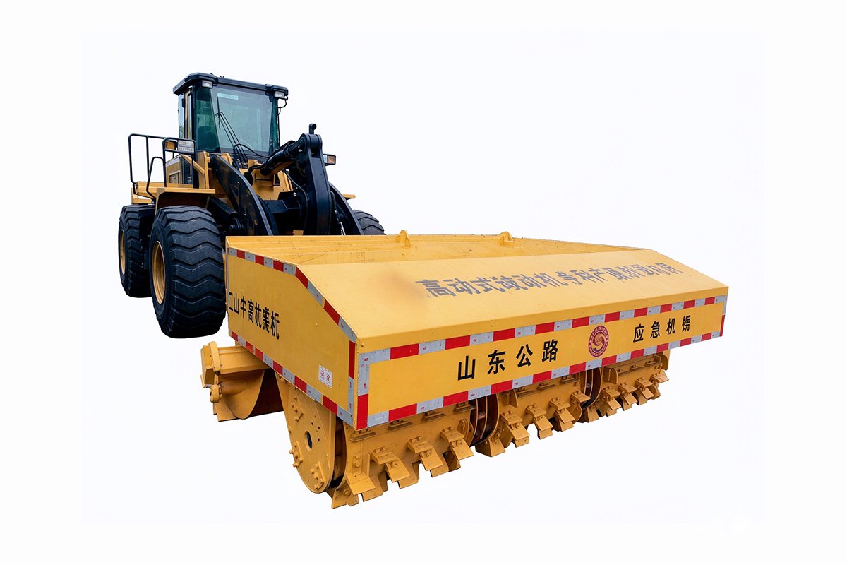 Loader-Mounted Ice Breaker